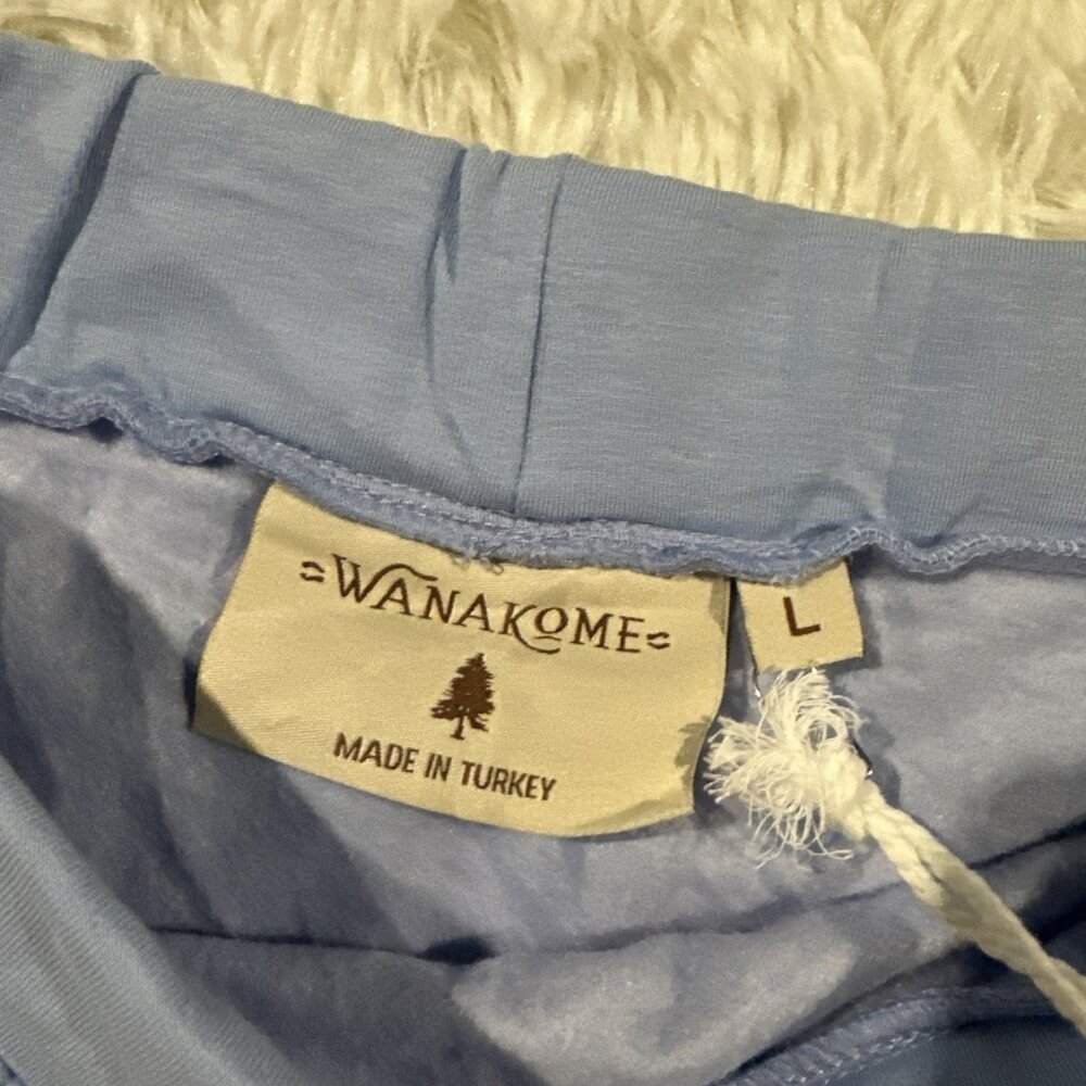 Wanakome womens blue pull on hiking skirt L NWT cabin - Picture 5 of 10